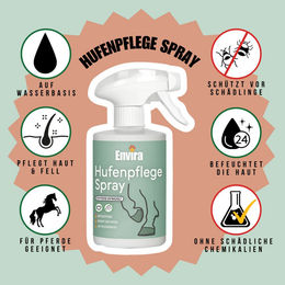 Envira Pferde Hufpflege Spray 300 ml Weiß – Bild 1 von 5