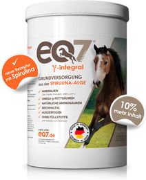 Produktbild von eQ7 Gamma-integral Ergänzungsfutter zur Unterstützung von Immunsystem, Gelenken und Stoffwechsel