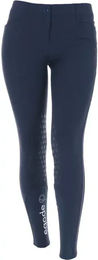 Eqode by Equiline Reithose Delma mit Knie-Grip in Blau-Weiß Größe 44 – Bild 1 von 9