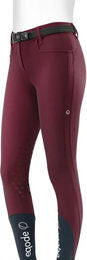 Produktbild von Eqode Delma Reithose Damen Mid Grip Rot Größe 40
