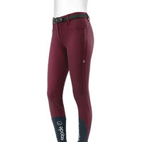 Produktbild von Eqode Delma Reithose Damen Mid Grip Rot Größe 40