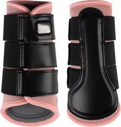 Produktbild von EQPRO Brilliance Gamaschen für Pferde aus Polyester in Schwarz oder Rosa Größe S
