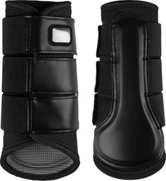 Produktbild von EQPRO Brilliance Gamaschen für Pferde geschlossen Schwarz Größe M aus Polyester