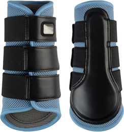 Produktbild von EQPRO Brilliance Geschlossene Gamaschen für Pferde aus Polyester Blau XL