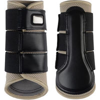 Produktbild von EQPRO Brilliance Geschlossene Gamaschen für Pferde aus Polyester in Beige oder Schwarz