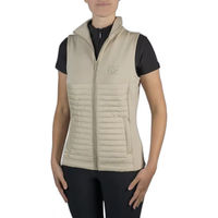 Produktbild von EQPRO Daunenweste für Mädchen in Beige Größe 10 Jahre