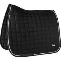 Produktbild von EQPRO Deluxe Dressur Schabracke für Ponys aus Nylon in Schwarz