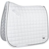 Produktbild von EQPRO Deluxe Dressur Schabracke für Ponys in Weiß aus Nylon