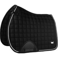 Produktbild von EQPRO Deluxe Satteldecke für Pferde aus Nylon in Schwarz für Vollblut