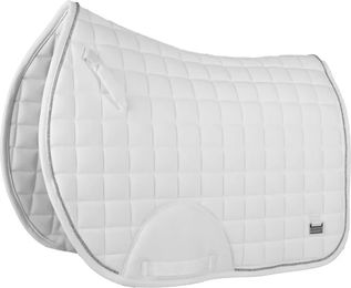 Produktbild von EQPRO Deluxe Satteldecke für Pferde aus Nylon in Weiß Full