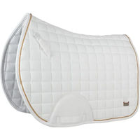 Produktbild von EQPRO Deluxe Satteldecke für Pferde aus Nylon in Weiß für Ponys