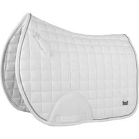 Produktbild von EQPRO Deluxe Satteldecke für Pferde aus Nylon in Weiß für Ponys