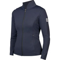 Produktbild von EQPRO Reitjacke für Damen mit Reißverschluss in Weiß Silber Blau Größe M