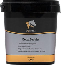 Produktbild von Equanis DetoxBooster Ergänzungsfutter zur Unterstützung von Leber, Nieren und Stoffwechsel