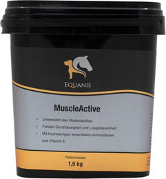 Produktbild von Equanis MuscleActive Nahrungsergänzung zur Unterstützung des Muskelaufbaus für Sport und Leistung