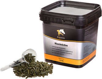 Equanis MuscleActive Pellets Nahrungsergänzung zur Unterstützung des Muskelaufbaus 1,5 kg – Bild 1 von 6
