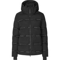 Produktbild von EQUES Kingsland Reitjacke für Damen in Schwarz, wasserdicht, Winterjacke aus Nylon, Größe XL