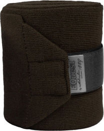 EQuest Acryl-Strickbandagen Gamaschen für Ponys in Braun – Bild 1 von 3