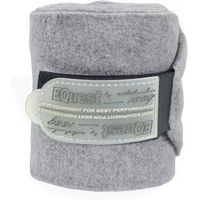 Produktbild von EQuest Alpha Fleece Gamaschen für Pferde Grau 4er Set aus Polyester