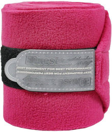 Produktbild von EQuest Alpha Fleece Gamaschen für Pferde in Rosa aus Polyester