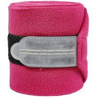 Produktbild von EQuest Alpha Fleece Gamaschen für Pferde in Rosa aus Polyester