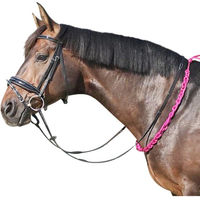 Produktbild von EQuest Balance Zügel Pro für Pferde aus Polyester in Schwarz oder Pink Größe M