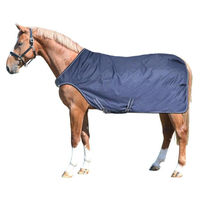 Produktbild von EQuest Führanlagendecke Kingston Outdoordecke für Pferde Blau Größe L 145 cm