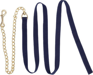 Produktbild von eQuest Führkette aus Metall in Blau und Gold