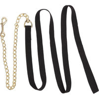 Produktbild von EQuest Führkette aus Metall in Schwarz und Gold