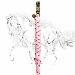 Produktbild von EQuest Führstrick Ultimo mit Panikhaken Little Rose Rosa Kunststoff