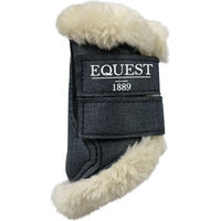Produktbild von EQuest Gamaschen Melange für Shettys in Schwarz Grau aus Polyester