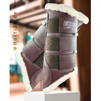 Produktbild von EQuest Gamaschen Soft 2er Set aus Weblammfell in Braun