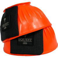 Produktbild von EQuest Gummi Hufglocken Color Catch für Pferde 2er Set Orange Größe L