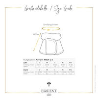 Produktbild von EQuest Hufglocke Air Flow Mesh 2.0 für Pferde 2er Set Schwarz Größe L/Full