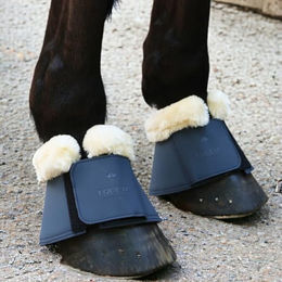 EQuest Hufglocke Air Flow Mesh 2.0 Gamaschen für Pferde 2er Set Blau XXL – Bild 1 von 2