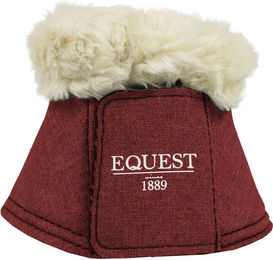 EQuest Hufglocken Melange Fleece für Shettys 2er Set Rot – Bild 1 von 4