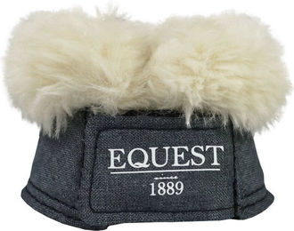 EQuest Hufglocken Melange für Shettys 2er Set Schwarz – Bild 1 von 2