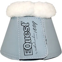 Produktbild von EQuest Hufglocken Soft für Pferde 2er Set XXL Grau Weiß