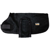 Produktbild von EQuest Hundemantel aus Dralon in Schwarz als Wintermantel für Hunde 45 cm