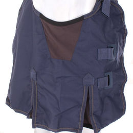 EQuest Nova Scotia Rain Fleece Decke für Pferde in Blau – Bild 1 von 10