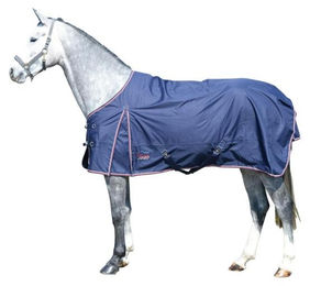EQuest Outdoordecke Halifax 600 Denier für Pferde Navy Blau Schwarz Größe XS – Bild 1 von 1