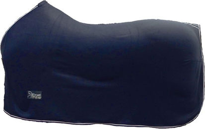 Equest Parade Abschwitzdecke aus Fleece in Blau für Pferde – Bild 1 von 1