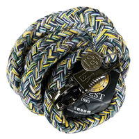 Produktbild von EQUEST Strick Soft Touch Panikhaken Tau Bunt Multi Black Finish