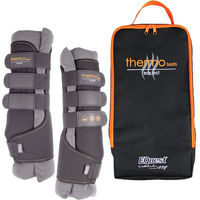 Produktbild von EQuest Thermo Boots Keramik Gamaschen für Pferde Schwarz