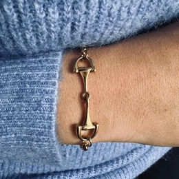 Equestrian Shop Armband für Damen aus Edelstahl in Gold – Bild 1 von 1