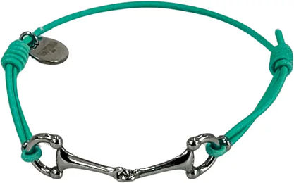 Produktbild von Equestrian Shop Armband Lona aus Edelstahl in Türkis Unisex 14 cm bis 20 cm
