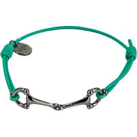 Produktbild von Equestrian Shop Armband Lona aus Edelstahl in Türkis Unisex 14 cm bis 20 cm