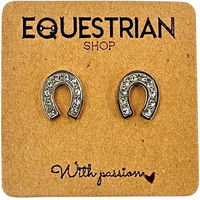 Produktbild von Equestrian Shop Lady Ohrringe für Damen aus Edelstahl in Gold oder Silber