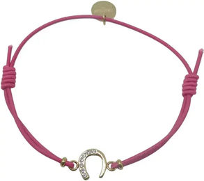 Equestrian Shop Lola Armband aus Edelstahl in Gold und Rosa für Damen und Herren 14 cm bis 20 cm – Bild 1 von 1