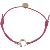 Produktbild von Equestrian Shop Lola Armband aus Edelstahl in Gold und Rosa für Damen und Herren 14 cm bis 20 cm
